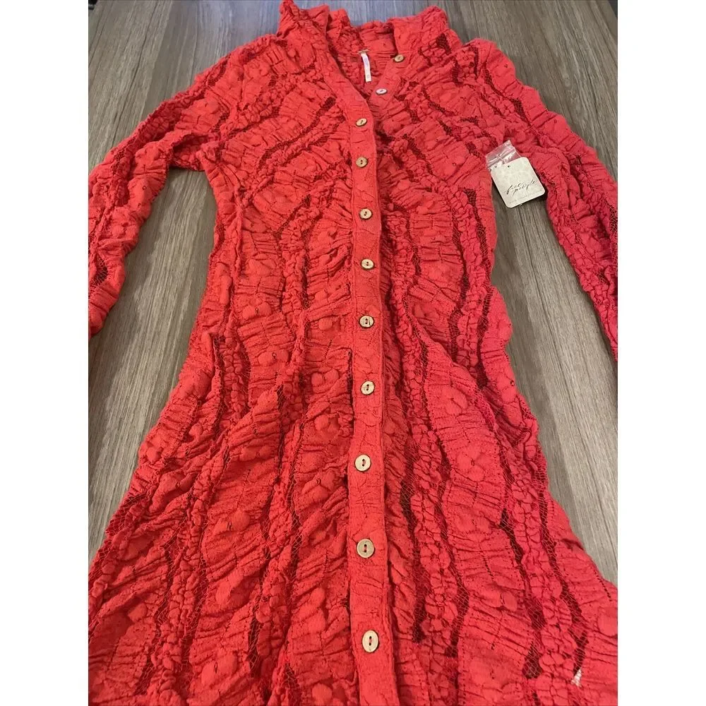 Free People delight red